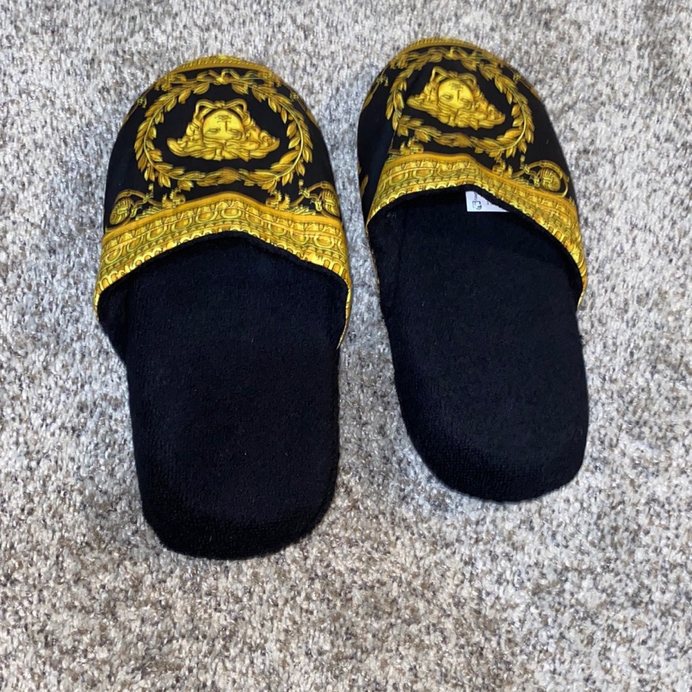 Authentic Versace slippers.